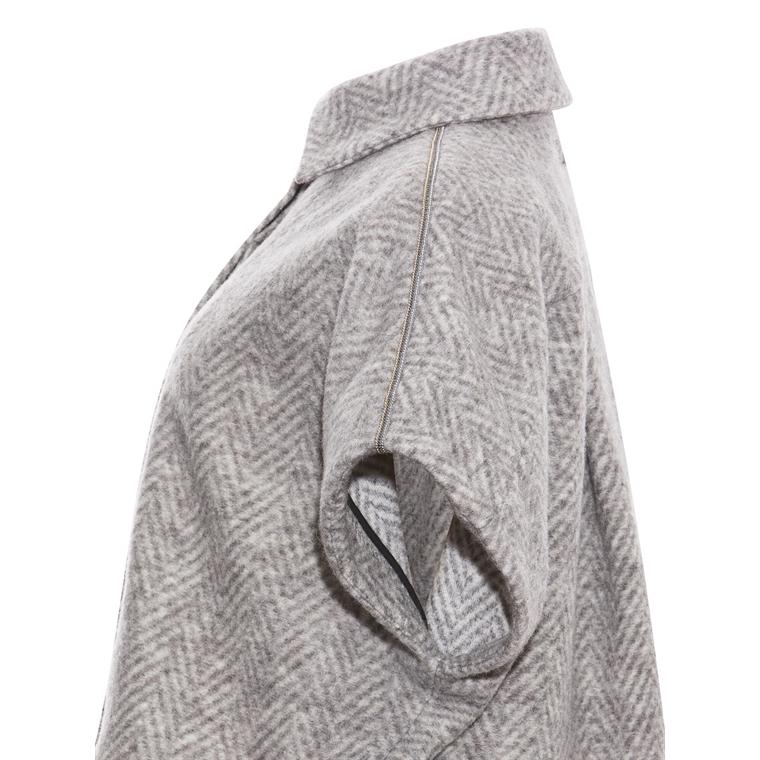Heartmade Beal Cape, Grey Melange